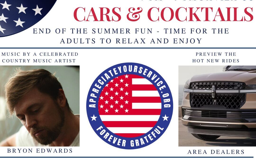 Cars & Cocktails Event – 9/5 @ Avila CC